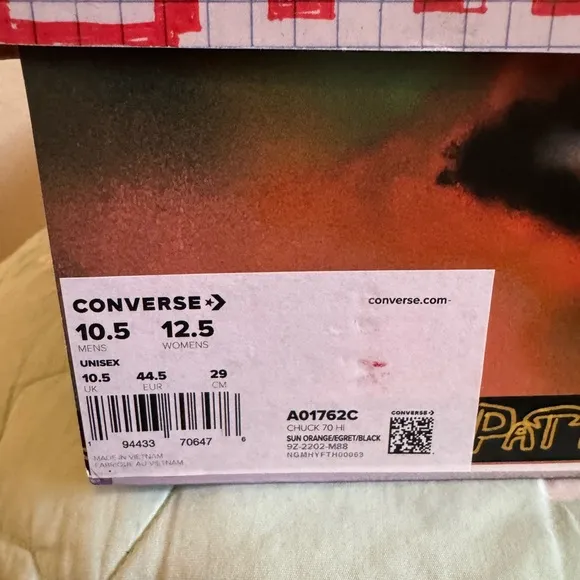 NWT Converse x Come Tees Chuck 70 High A01762C Men’s size 10.5