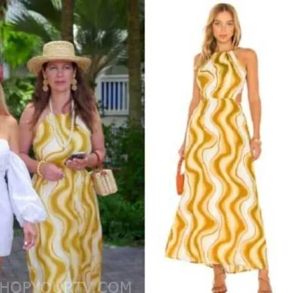 NWT FAITHFULL THE BRAND - LA PIEDRA MAXI DRESS (TALAMANCA PRINT) Size L
