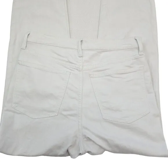 NWT J. Crew Factory Fly High Rise Stovepipe Jeans with Raw Hem Size 29