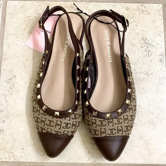 NWT Juicy Couture ballet flats