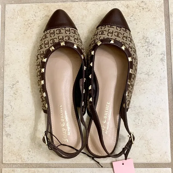 NWT Juicy Couture ballet flats