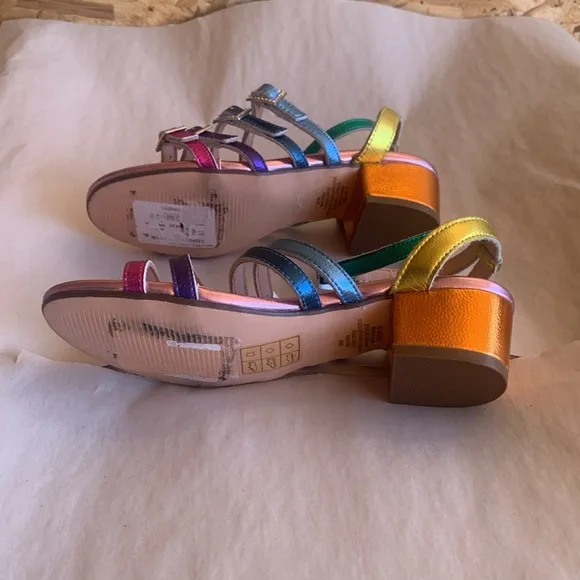 NWT Kurt Geiger London Mini Piera Strappy Sandals Size 2