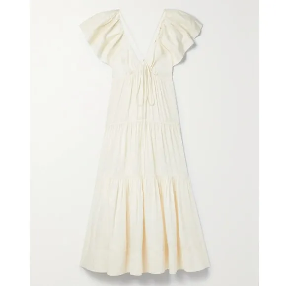 NWT La Ligne Stella Maxi Dress - Cream