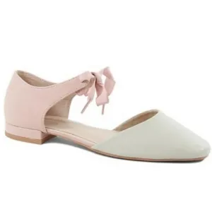 NWT NIB Anthropologie Seychelles Pastel Pink Prospect Leather Ballet Flat SZ 7