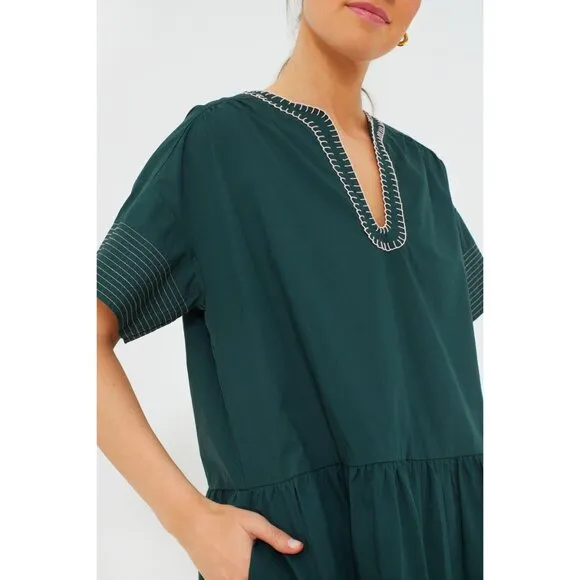 NWT Pomander Place Evergreen Kinsley Dress, Size XL