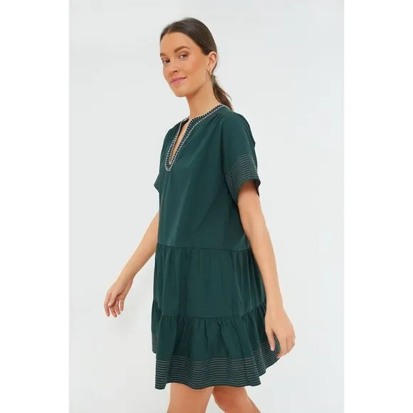 NWT Pomander Place Evergreen Kinsley Dress, Size XL