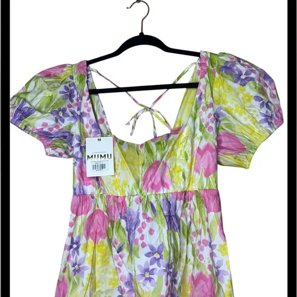 NWT show me your MUMU Smitten Midi Dress size L