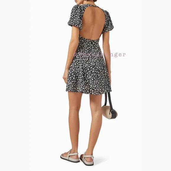 NWT Solid &amp; Striped X Sofia Richie Grainge The Gael Mini Dress M Medium
