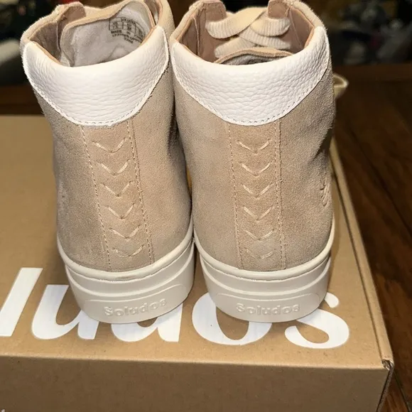 NWT Soludos Ibiza High Top Sneakers size 7.5
