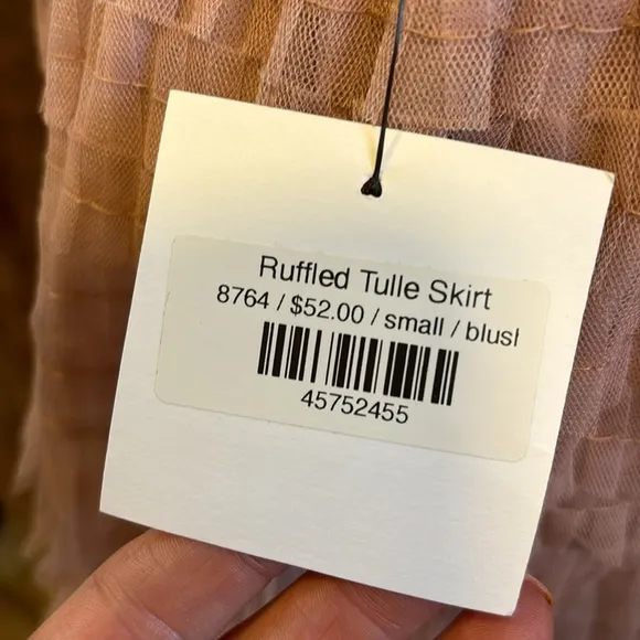 NWT Trestles Clothing Company Ruffled Tulle Skirt