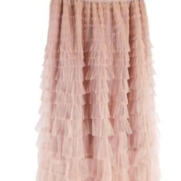 NWT Trestles Clothing Company Ruffled Tulle Skirt