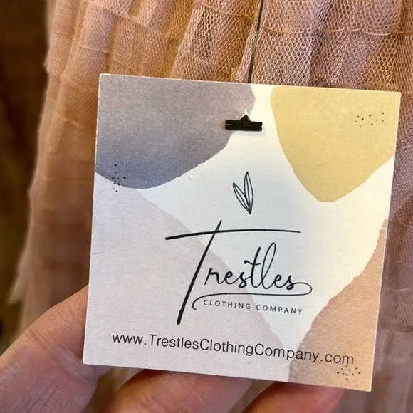 NWT Trestles Clothing Company Ruffled Tulle Skirt