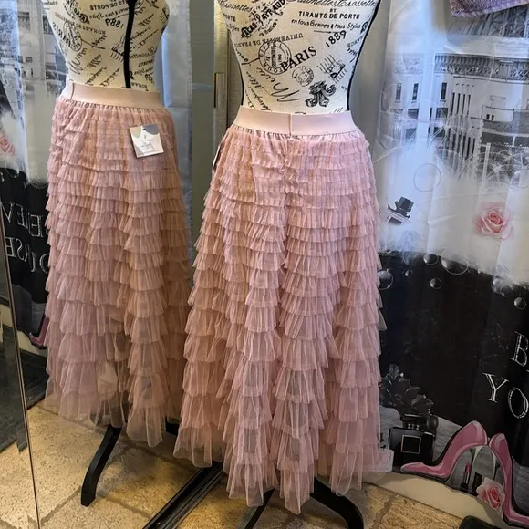 NWT Trestles Clothing Company Ruffled Tulle Skirt
