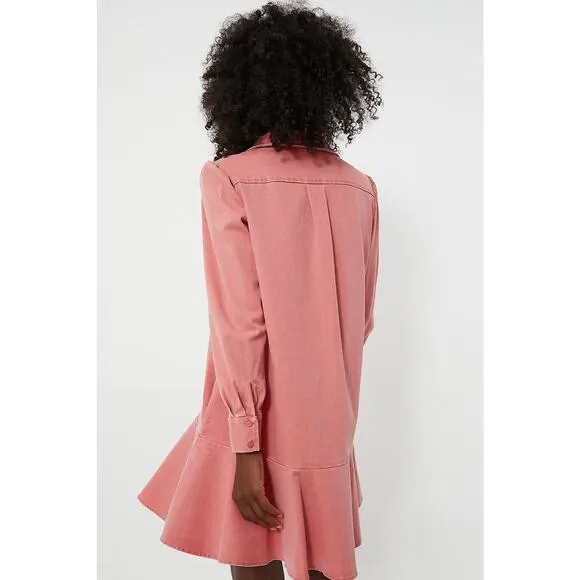 NWT Tuckernuck x Murray's Toggery Callahan Shirt Dress Nantucket Red Sz S