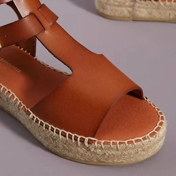 NWT Clio Platform Gladiator Espadrilles Sandal