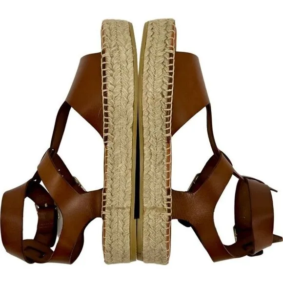 NWT Clio Platform Gladiator Espadrilles Sandal