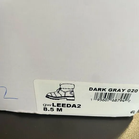 NWT Guess Women’s Leeda 2 Cold Weather Winter Snow Boots Gray Size 8.5