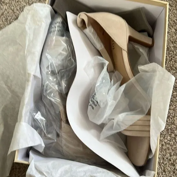 NYDJ • Addie 02 sand suede strappy sandals