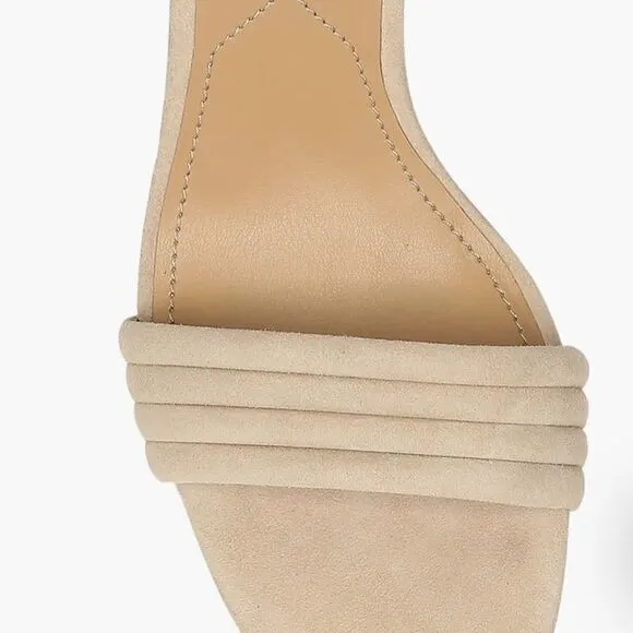 NYDJ • Addie 02 sand suede strappy sandals