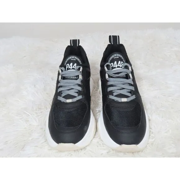 P448 Women's Black Luke Sneakers Size 39/8.5 US