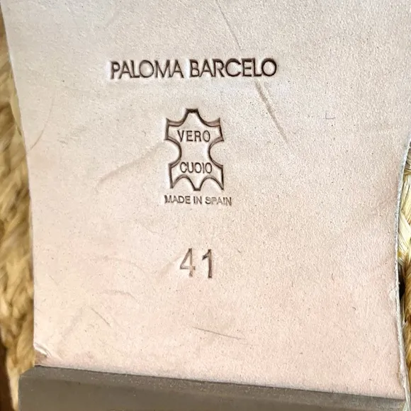 Paloma Barcelo NWT New Espadrilles Platform Sandals Sz 11