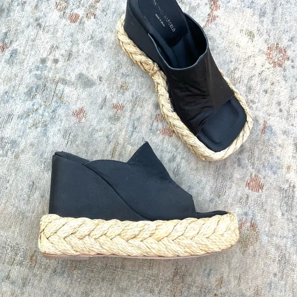 Paloma Barcelo NWT New Espadrilles Platform Sandals Sz 11