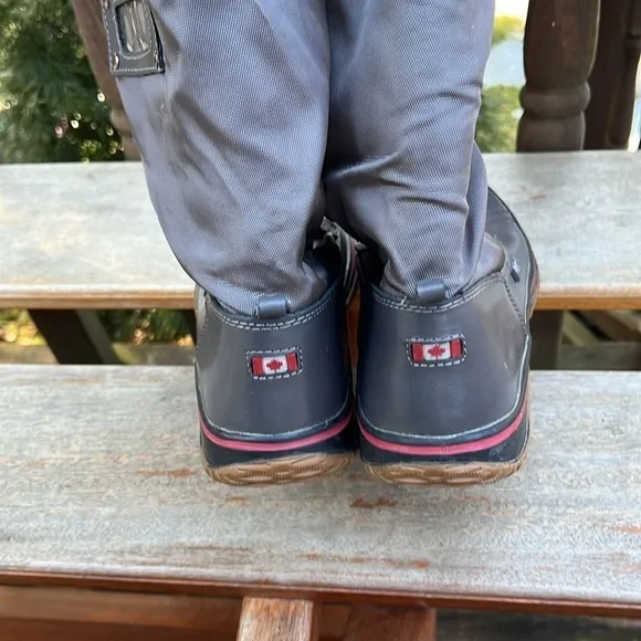 PARJAR SNOW BOOTS tall gray size 9 a9.5 never used