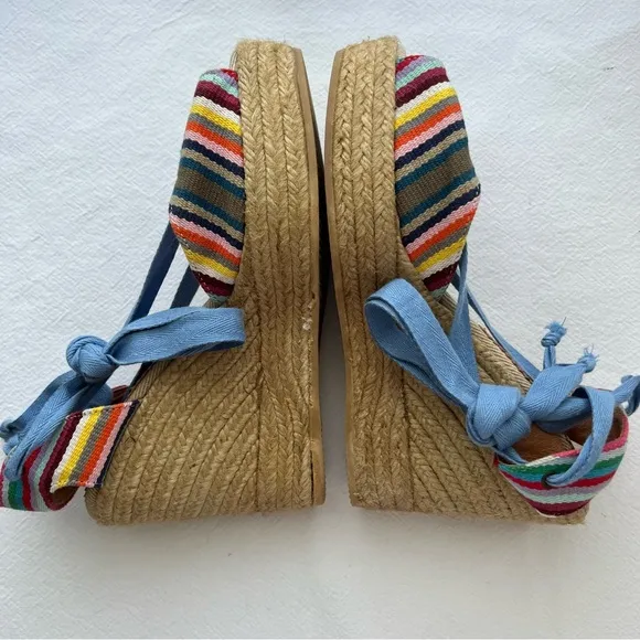 PENELOPE CHILVERS HIGH CATALINA PICASSO ESPADRILLE - MULTI Size 37