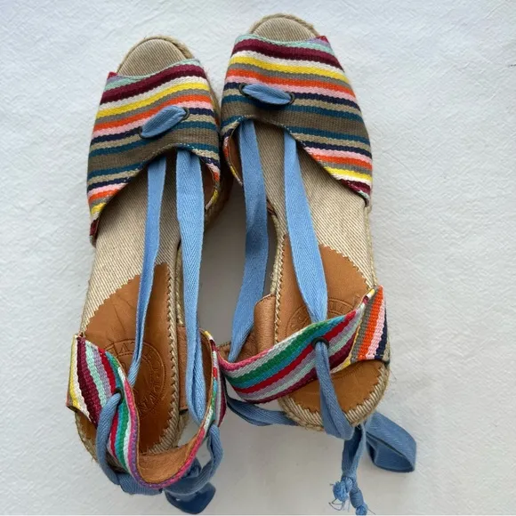PENELOPE CHILVERS HIGH CATALINA PICASSO ESPADRILLE - MULTI Size 37