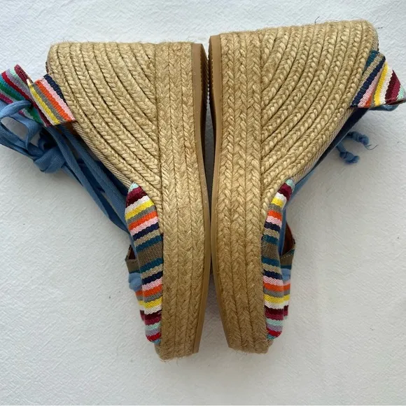 PENELOPE CHILVERS HIGH CATALINA PICASSO ESPADRILLE - MULTI Size 37