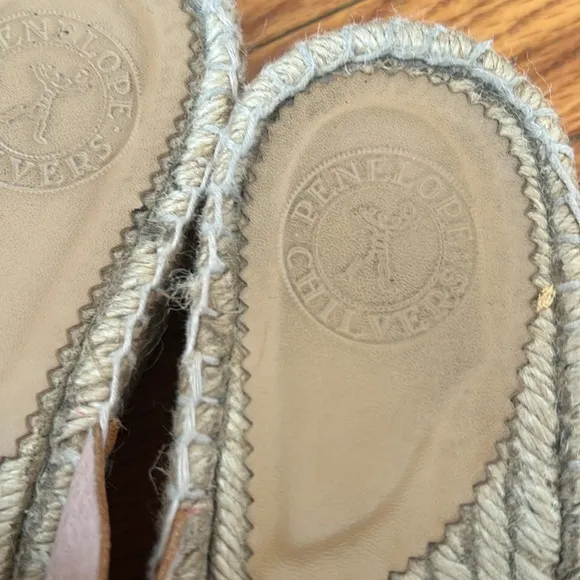 Penelope Chilvers Leather Platform Espadrilles