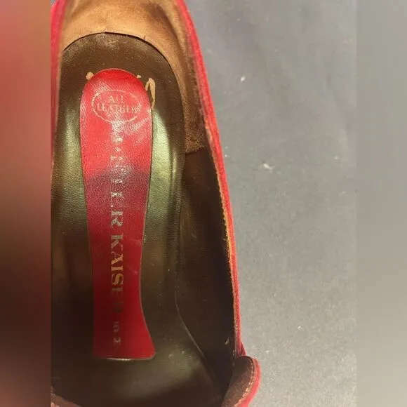 Peter Kaiser - vintage suede loafers