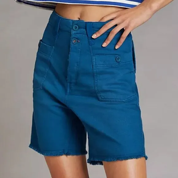 Pilcro Slouchy Surplus Shorts