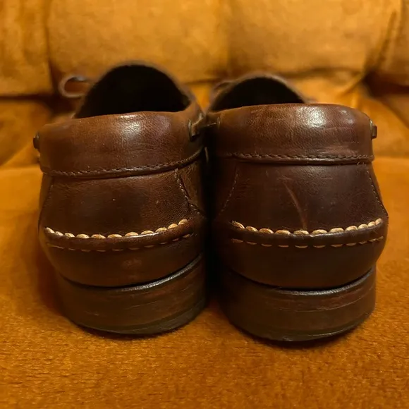 Polo by Ralph Lauren Men's Brown Tassel Slip on Loafer leather size 10