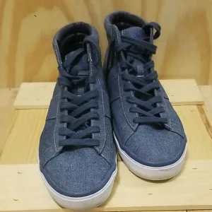 Polo by Ralph Lauren Denim high top Sneakers Mens size 11 1/2