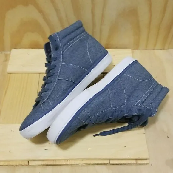 Polo by Ralph Lauren Denim high top Sneakers Mens size 11 1/2