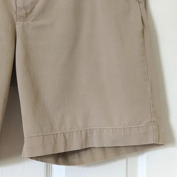Polo Ralph Lauren 90's Vintage Prospect Classic Relaxed Fit Khaki Shorts Tan 34