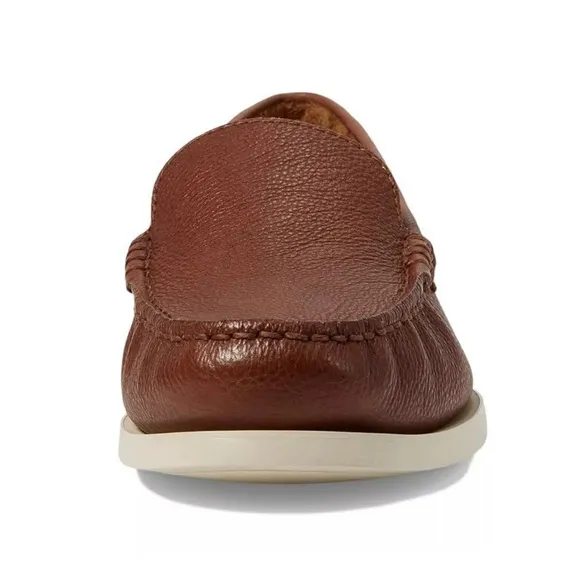 Polo Ralph Lauren Men Merton Leather Venetian Loafers Sz 11 Brown Dress Shoe New