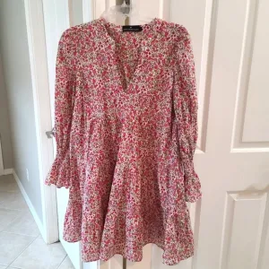 POMANDER PLACE TUCKERNUCK Kenzo Ditsy Floral Mini Dress size Large