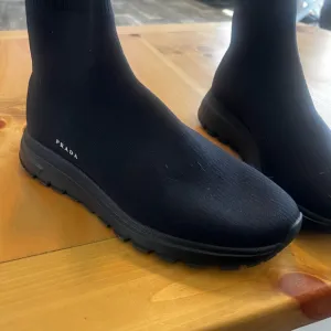 Prada Men's Black Sock Sneakers size 7
