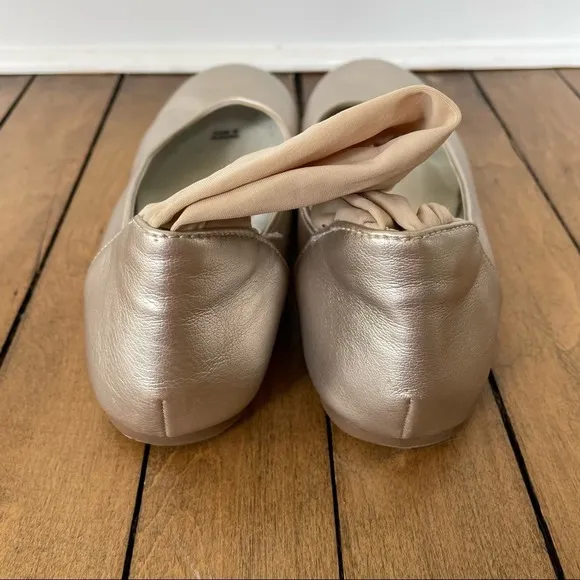 Primigi Nita champagne gold leather ballet flats 35 / 3.5