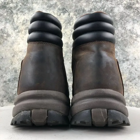 Propet Men's Size 11.5 X(3E) Blizzard Mid Zip Brown Leather 3M Insulated Boots
