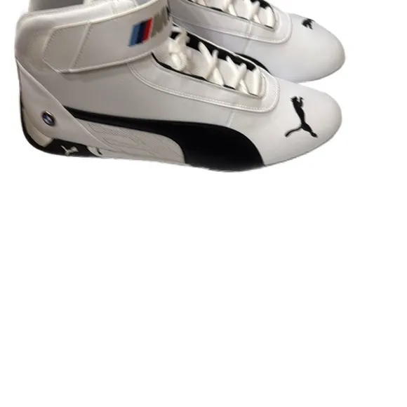 Puma BMW Motorsport High-Top Sneakers - White/Black