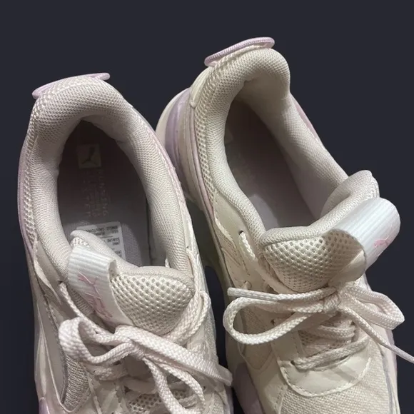 Puma Cream Sneakers with Chunky Sole and Modern Design (NWOT)