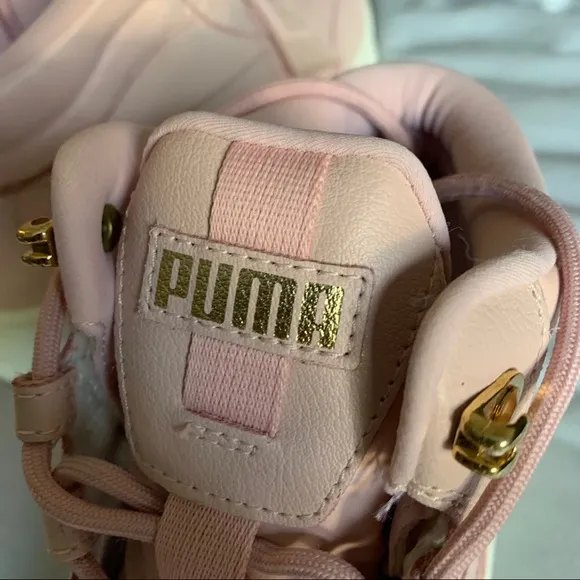 PUMA Deva Boot Womens Marshmallow Light Pink Boots