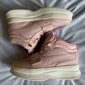 PUMA Deva Boot Womens Marshmallow Light Pink Boots