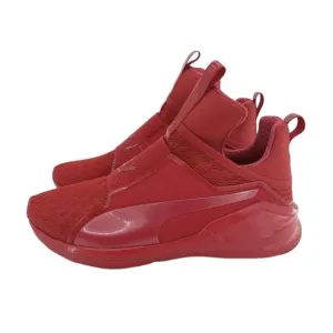 Puma Fierce Women's Trainer High Top Red Sneakers Athletic Sz 7 New