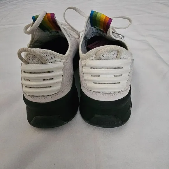 PUMA Men's Marshmallow &amp; Puma Black Limited RS-0 X Polaroid Collab Sneaker 11.5