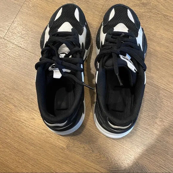 Puma RS-X Black &amp; White Dad Sneakers