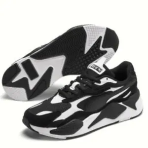Puma RS-X Black &amp; White Dad Sneakers